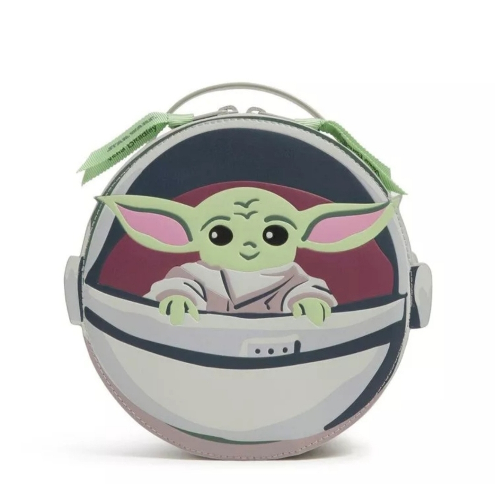 NWT Vera Bradley Disney Star Wars Baby Yoda Grogu The Mandalorian Cosmetic Bag